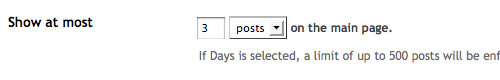 blogger number of posts