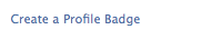 facebook profile badge