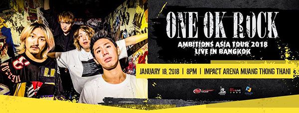 ONE OK ROCK AMBITIONS ASIA TOUR 2018 Live in Bangkok