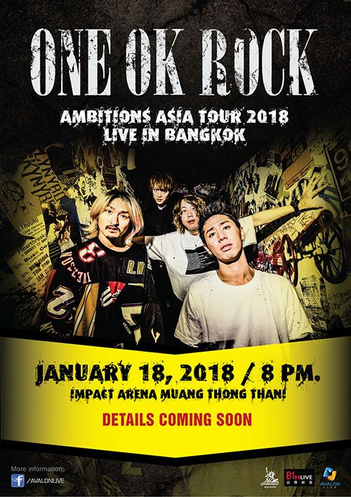 One ok rock live in bangkok