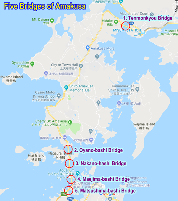 Five Bridges of Amakusa