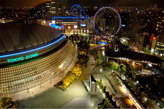Tokyo Dome City สวนสนุกชั้นดีใจกลางเมือง