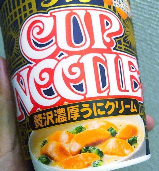 Cup Noodle Uni Cream ไข่หอยเม่น