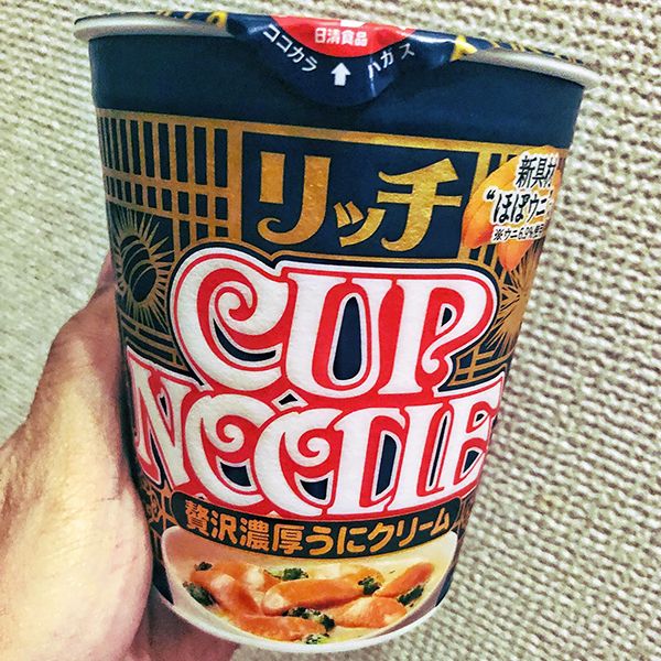 Cup Noodle Uni Cream