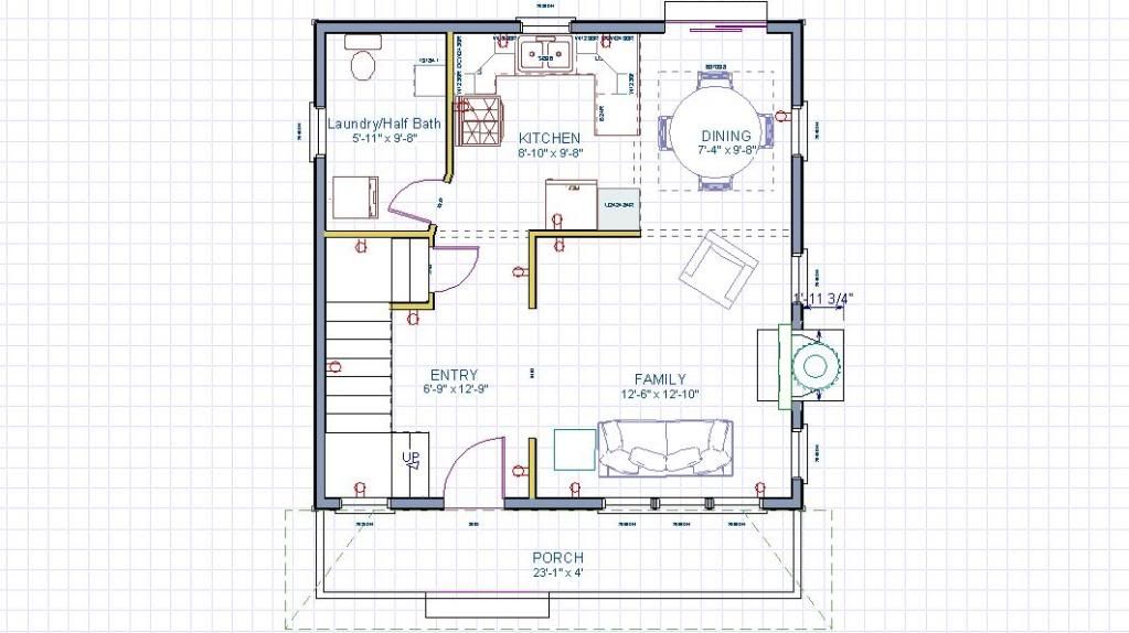 24x24 House Plans - Houses Plans - Designs