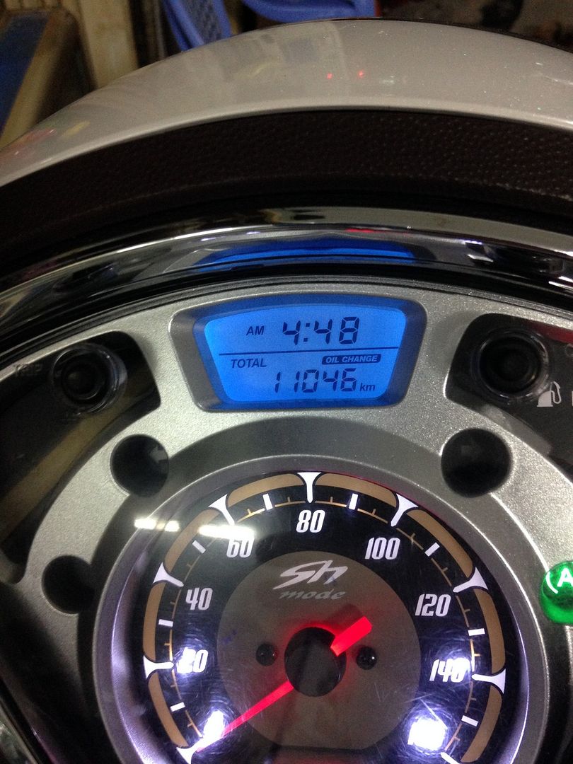 Honda SHmode 125cc màu trắng ODO 11.xxx ĐK 09/2013 Cần Bán! - 3