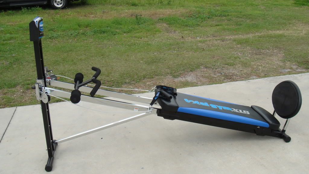 Chuck Norris Total Gym XLS Home Gym Manual Exercise Pilates Attachments