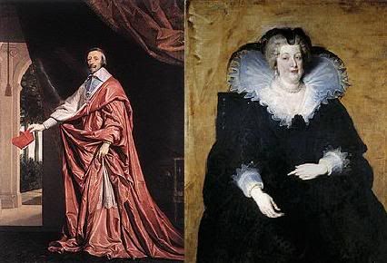 cardenal richelieu vs maria de medici