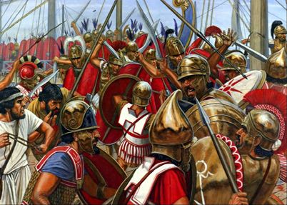 la resistencia hispanica a los romanos